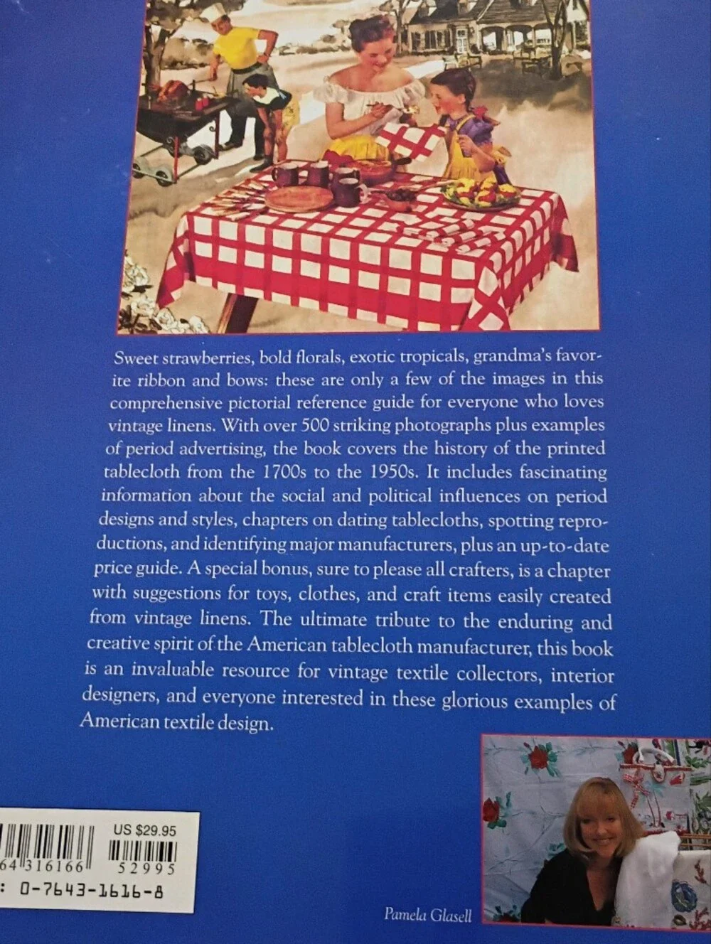 Vintage Tablecloths Collector Guide – Blue Cover